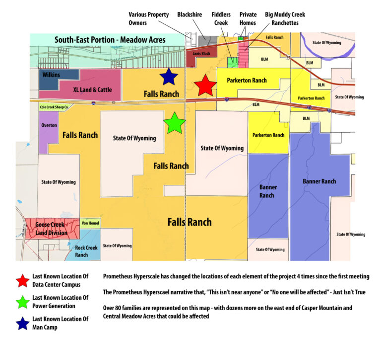 FAST FACTS: What Prometheus Doesn’t Want Acknowledged — Families and Ranches Surround This Site