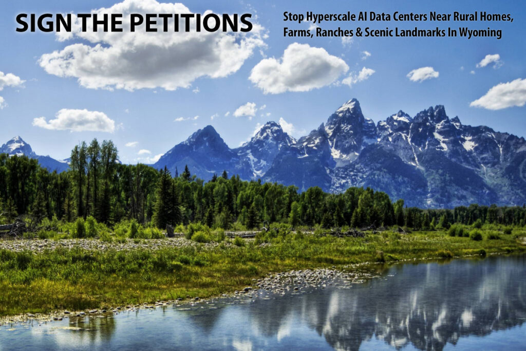 Petitions Around Wyoming - Stop Hyperscale AI Data Centers