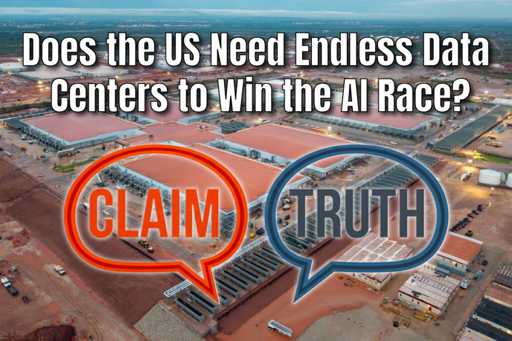America Doesn’t Need Endless Data Centers to Win the AI Race
